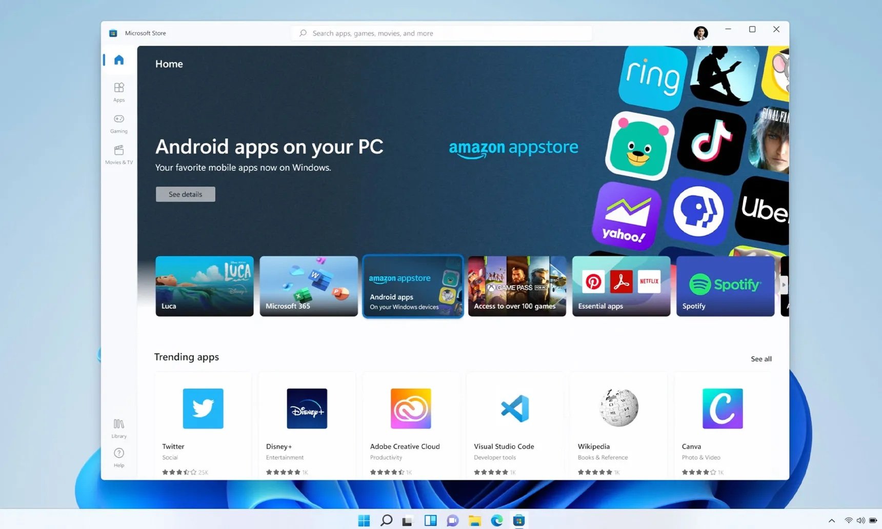 Windows 11 сможет запускать Android-приложения_2