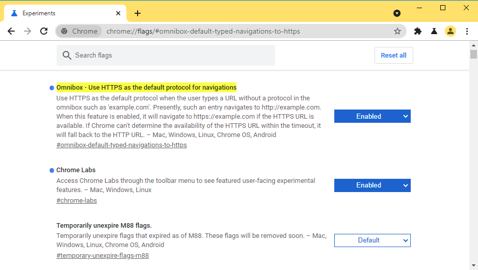 Google Chrome начнёт открывать все сайты через HTTPS_1