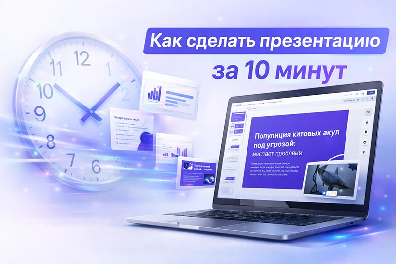 Обложка: Презентация за 10 минут: проверил нейросеть на реальной задаче