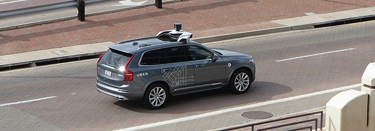 Обложка: Uber вернула беспилотные автомобили на дороги под присмотром водителей