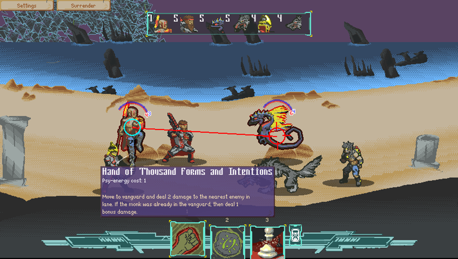 TESTAMENT: пошаговая RPG про мифологию в sci-fi — конкурс пет-проектов_15