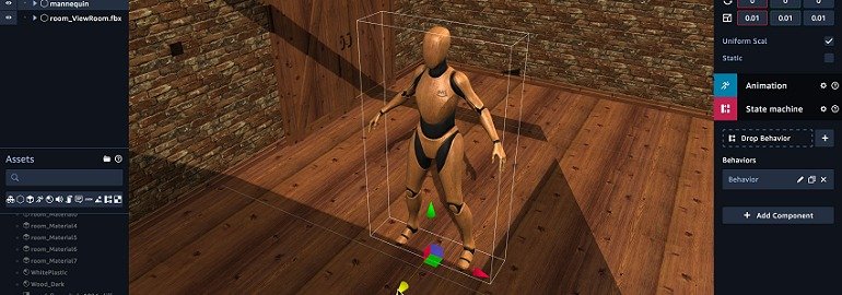 Обложка: Amazon представила сервис Sumerian для создания VR-, AR- и 3D-приложений