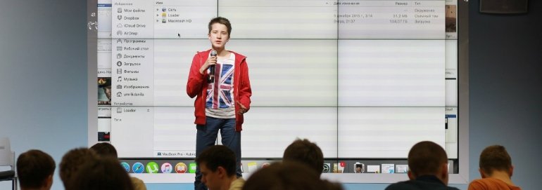 Обложка: Сева, 8-классник: «Сперва я работал в Meduza.io, потом решил заняться стартапом в области чат-ботов; мной заинтересовались в Mail.ru»