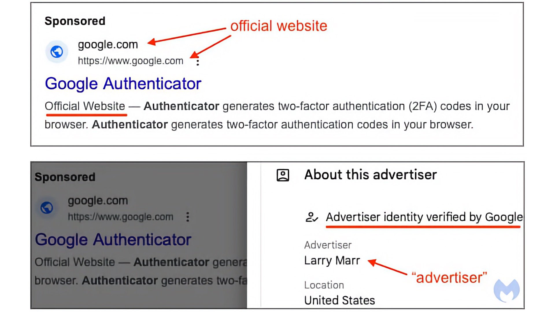 🔥 Google начала рекламировать поддельный Google Authenticator со встроенным вирусом_4