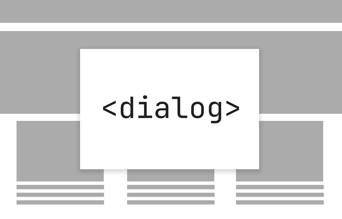 Обложка: Как использовать html-элемент dialog