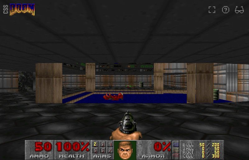 Разработчик построил DOOM на чистом CSS — можно поиграть прямо в браузере_2