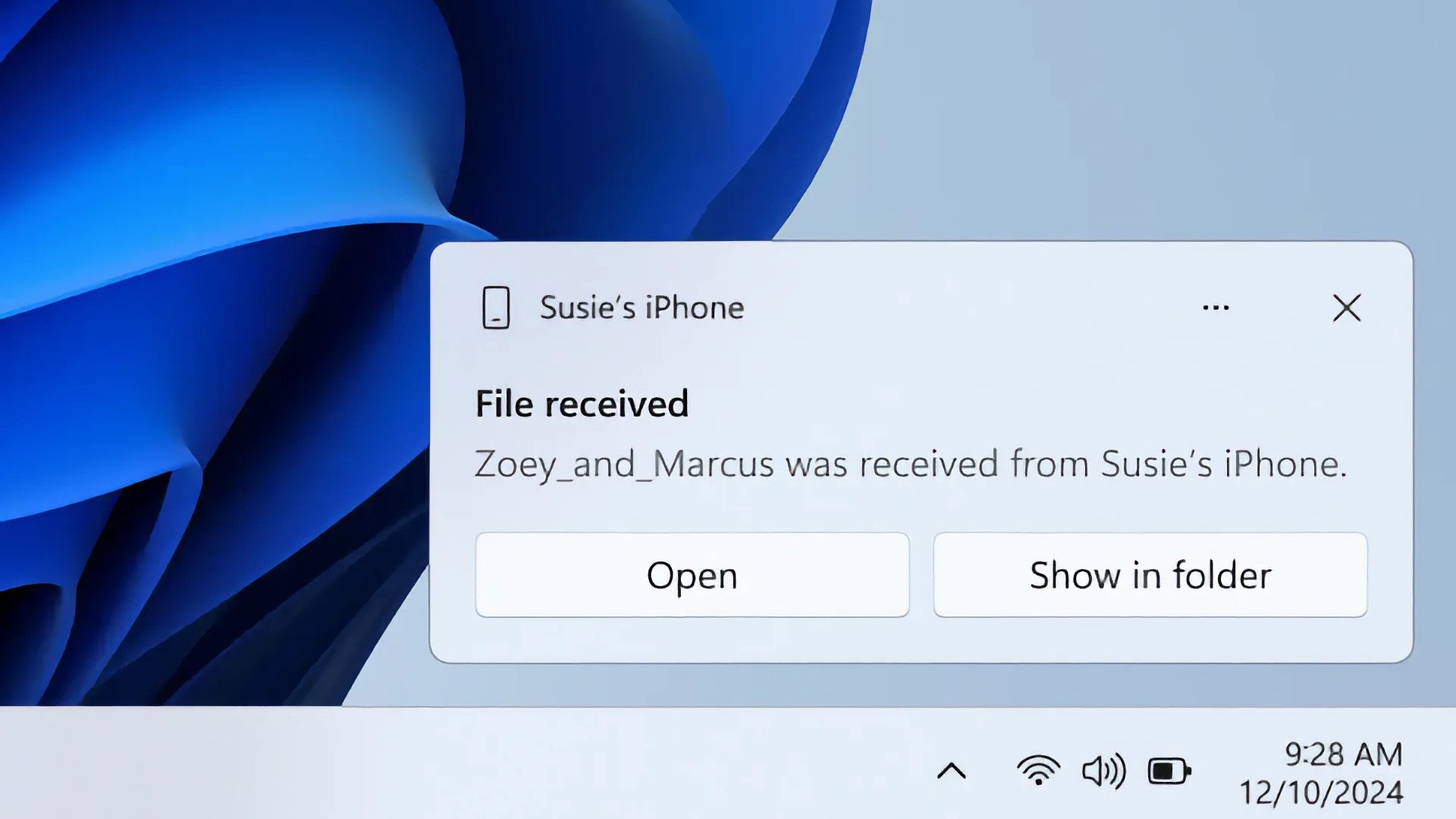 Обложка: Microsoft анонсировала аналог AirDrop для связки Windows + iPhone
