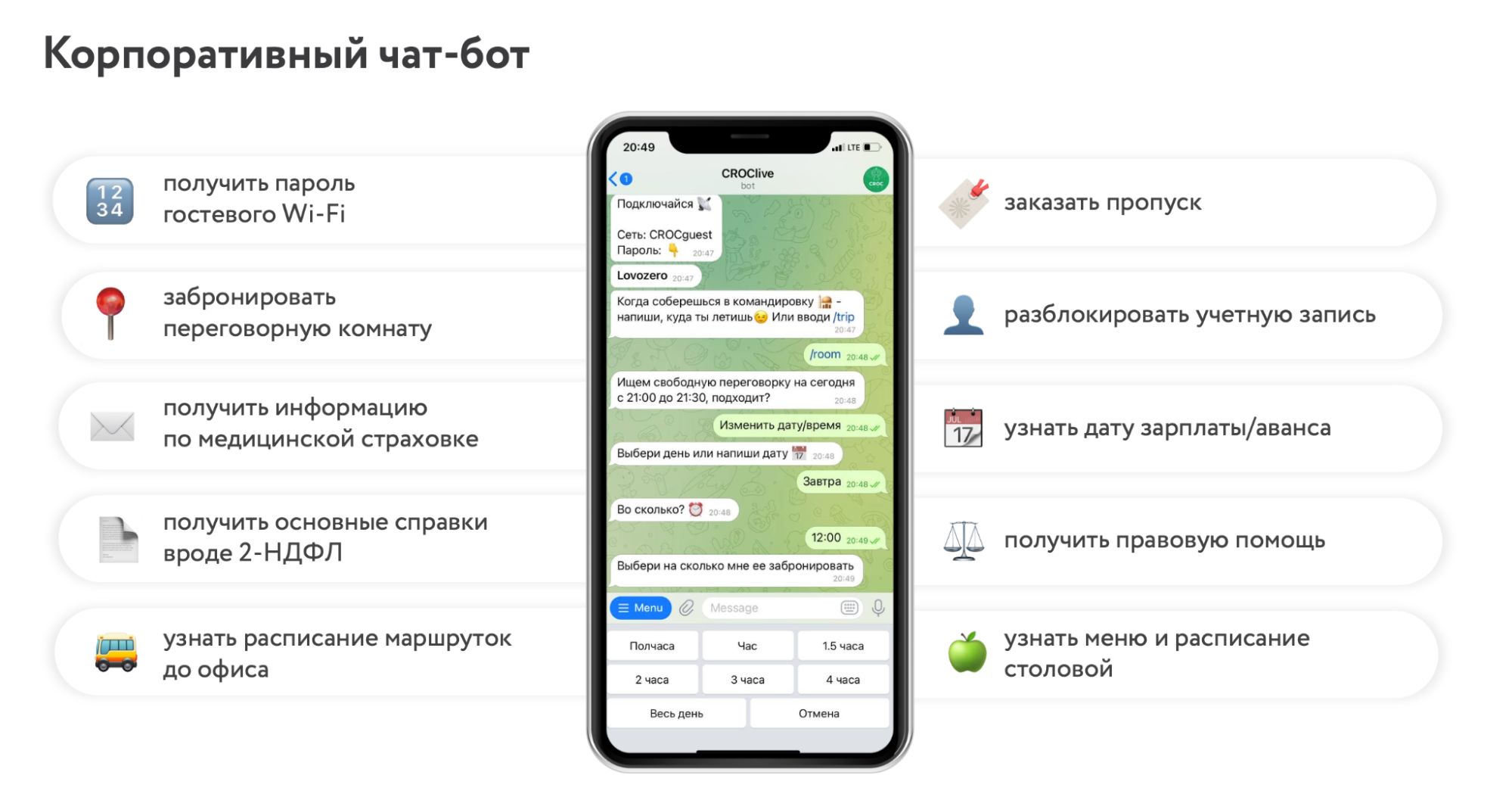 Оптимизация работы в техподдержке: чат-боты и автоматическая выдача доступов_14