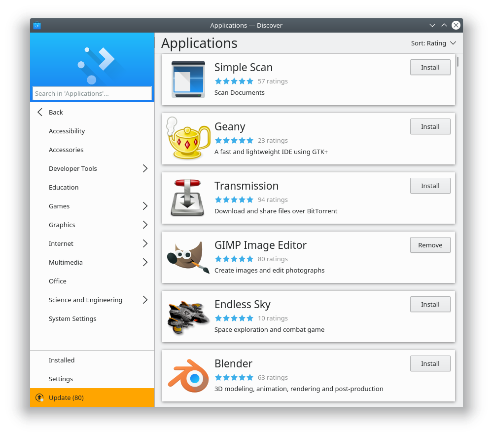 Вышло обновление графической оболочки KDE Plasma до версии 5.13_13