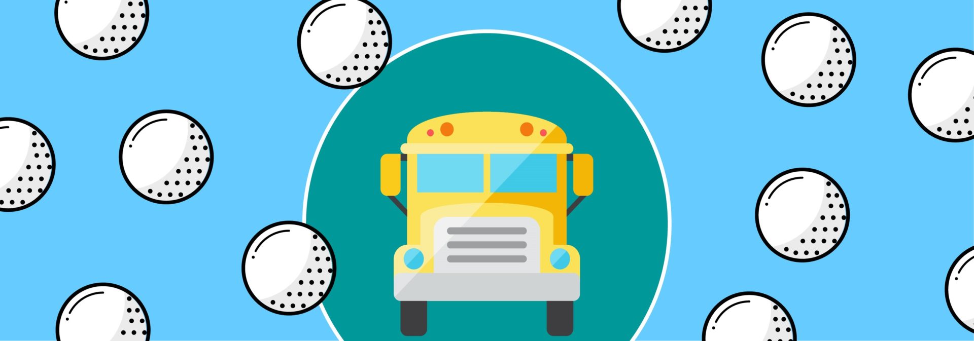 Обложка поста Cколько мячей для гольфа войдет в школьный автобус?