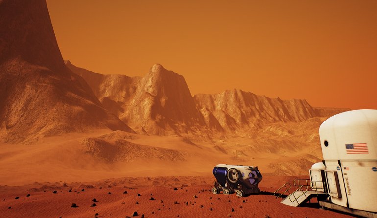NASA использует Unreal Engine 4 для создания виртуального симулятора Марса 1