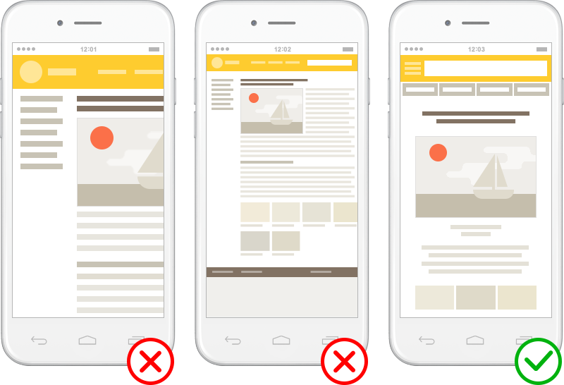 Яндекс начинает учитывать адаптацию сайтов под мобильные платформы в поисковой выдаче 1