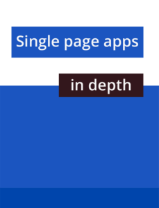 Обложка книги «Single page apps in depth»