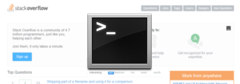 Обложка: Выпущен неофициальный консольный клиент для Stack Overflow