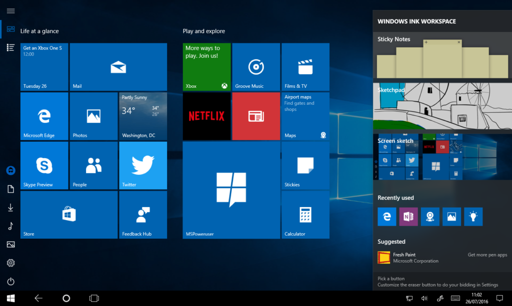 Для Windows 10 вышло самое крупное обновление с момента запуска --- Anniversary Update 8