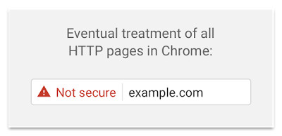 Google Chrome будет помечать HTTP-сайты как небезопасные 2