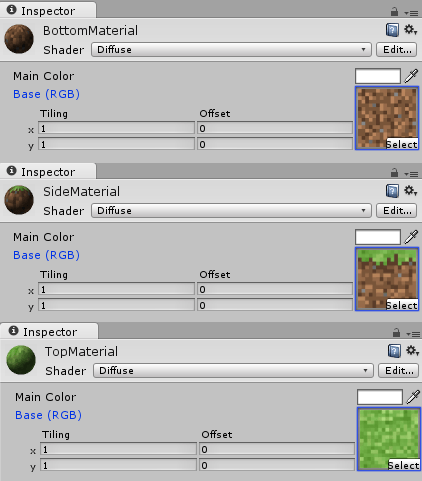 Создание Minecraft на Unity3D. Часть первая. Создаем базовый куб с текстурой 13