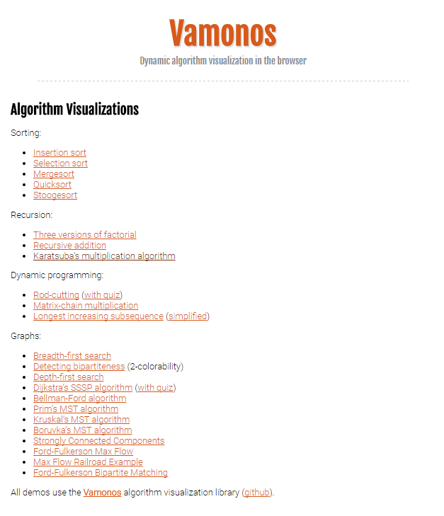 8 сервисов для визуализации алгоритмов 4