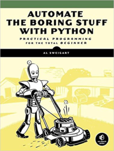 Обложка книги «Automate the Boring Stuff with Python»