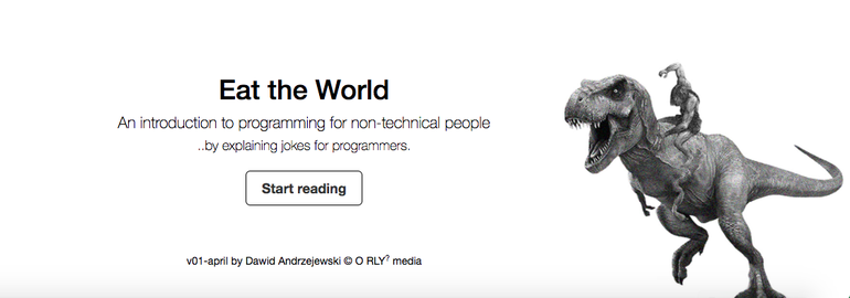 Обложка: Сайт Eat the World объясняет, что такое программирование, через шутки для программистов