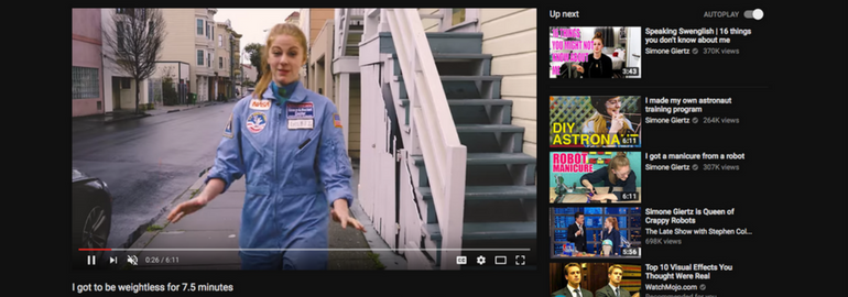 Обложка: В YouTube обнаружен скрытый ночной режим Dark Mode