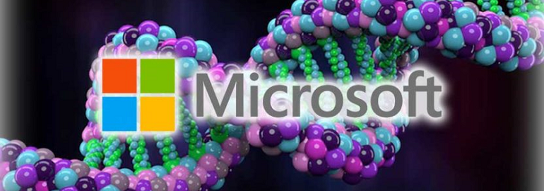 Обложка: Microsoft создает систему хранения данных на базе нитей ДНК
