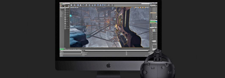 Обложка: Движок Unreal Engine 4 получил поддержку VR для macOS High Sierra