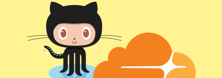 Обложка поста Как настроить сайт с помощью GitHub и Cloudflare: иллюстрированное руководство