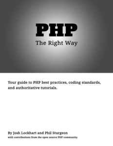 Обложка книги «PHP: The Right Way (PHP: Правильный путь)»