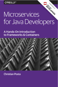Обложка книги «Microservices for Java Developers»