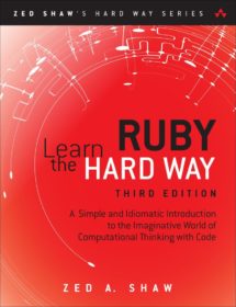 Обложка книги «Learn Ruby the Hard Way»