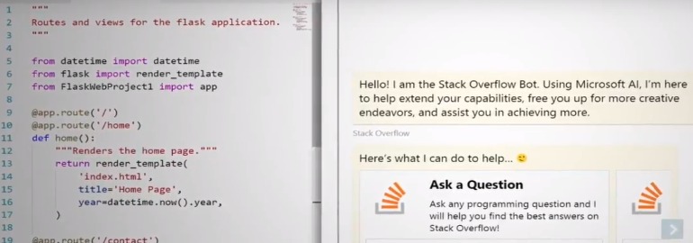 Обложка: Stack Overflow и Microsoft разработали бота-помощника для Visual Studio Code