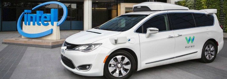 Обложка: Intel заключила партнёрство с производителем робомобилей Google Waymo