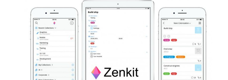 Обложка: Выпущен iOS-клиент Zenkit, менеджера проектов и конкурента Trello