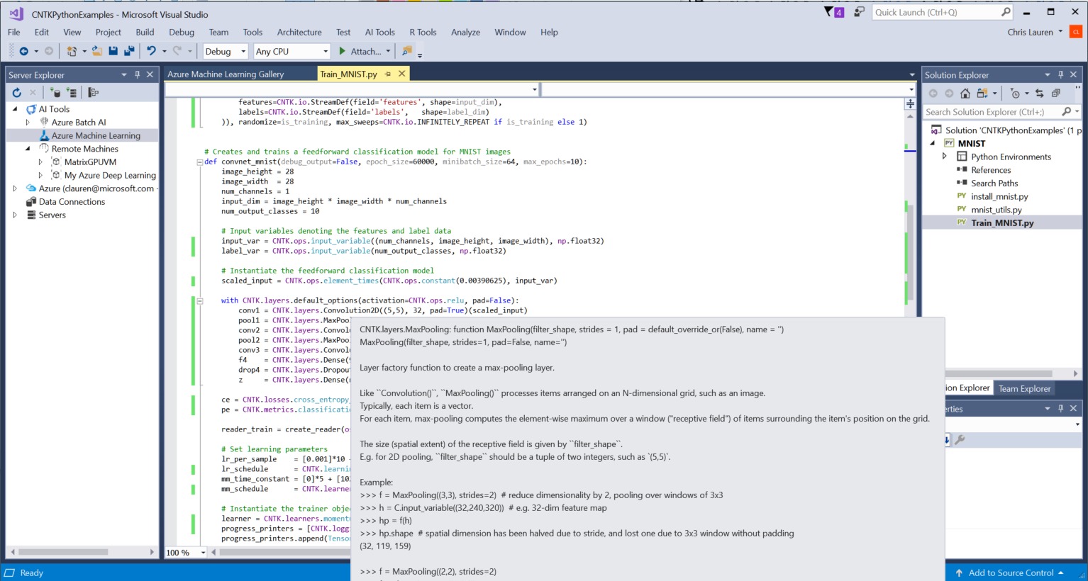 Microsoft анонсировала интеграцию своих сервисов ИИ c Visual Studio 1