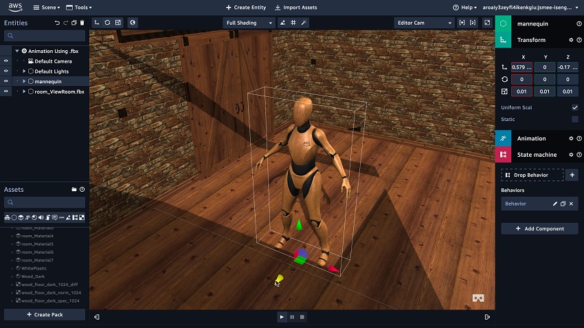 Amazon представила сервис Sumerian для создания VR-, AR- и 3D-приложений 7