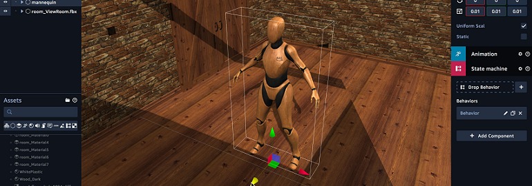 Обложка: Amazon представила сервис Sumerian для создания VR-, AR- и 3D-приложений