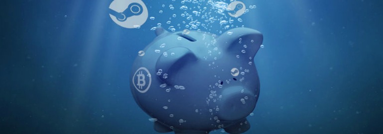 Обложка: Steam перестал принимать оплату в биткоинах