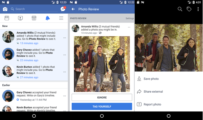 Facebook будет сообщать пользователям о появлении их фото в социальной сети 1