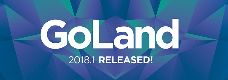Обложка: Представлена стабильная версия IDE GoLand 2018.1