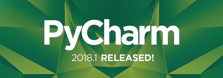 Обложка: Представлено очередное обновление IDE PyCharm 2018.1