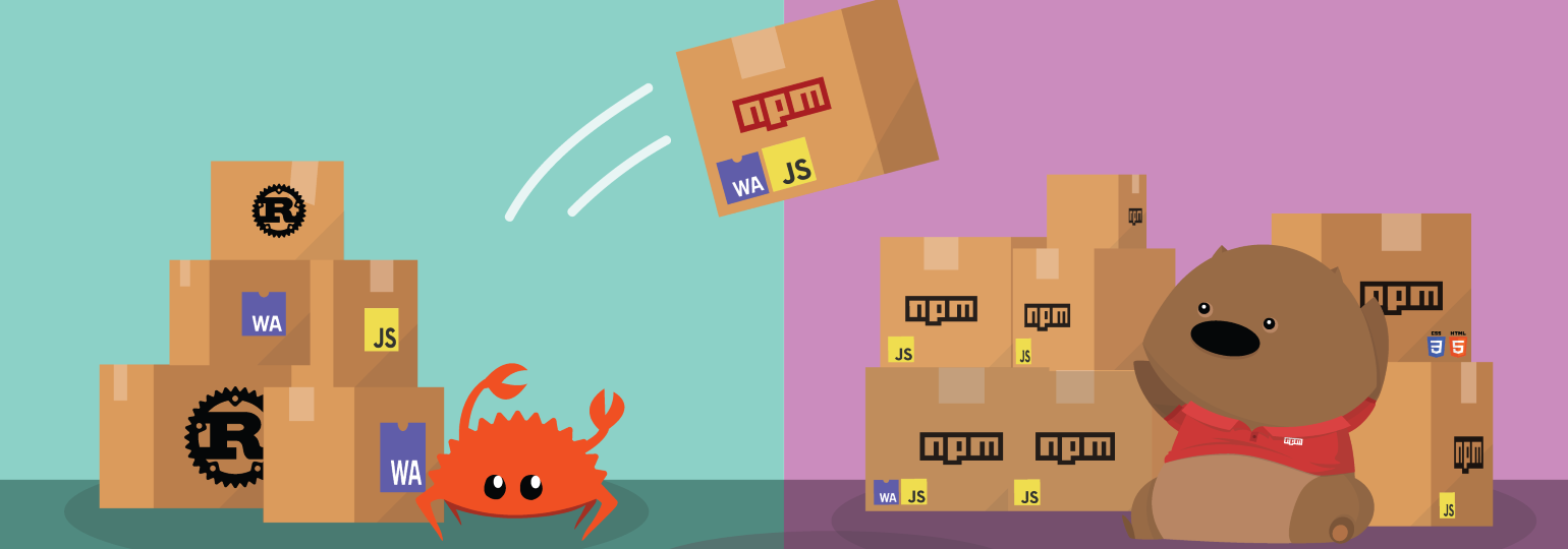 Обложка: Представлен инструмент wasm-pack для более глубокой интеграции JavaScript и Rust