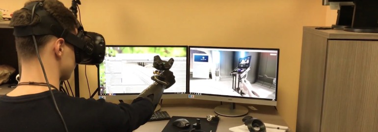 Обложка: Инженеры представили VR-платформу ATTILAN для реабилитации пациентов с протезами