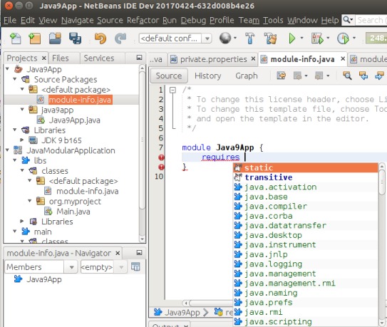 IDE NetBeans 9.0 стала доступна в инкубаторе Apache 1