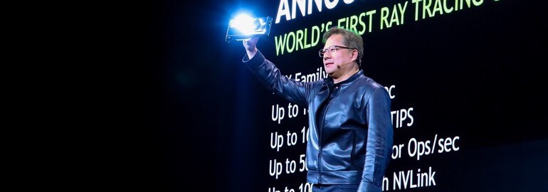 Обложка: NVIDIA представила графическую архитектуру Turing с поддержкой трассировки лучей в реальном времени