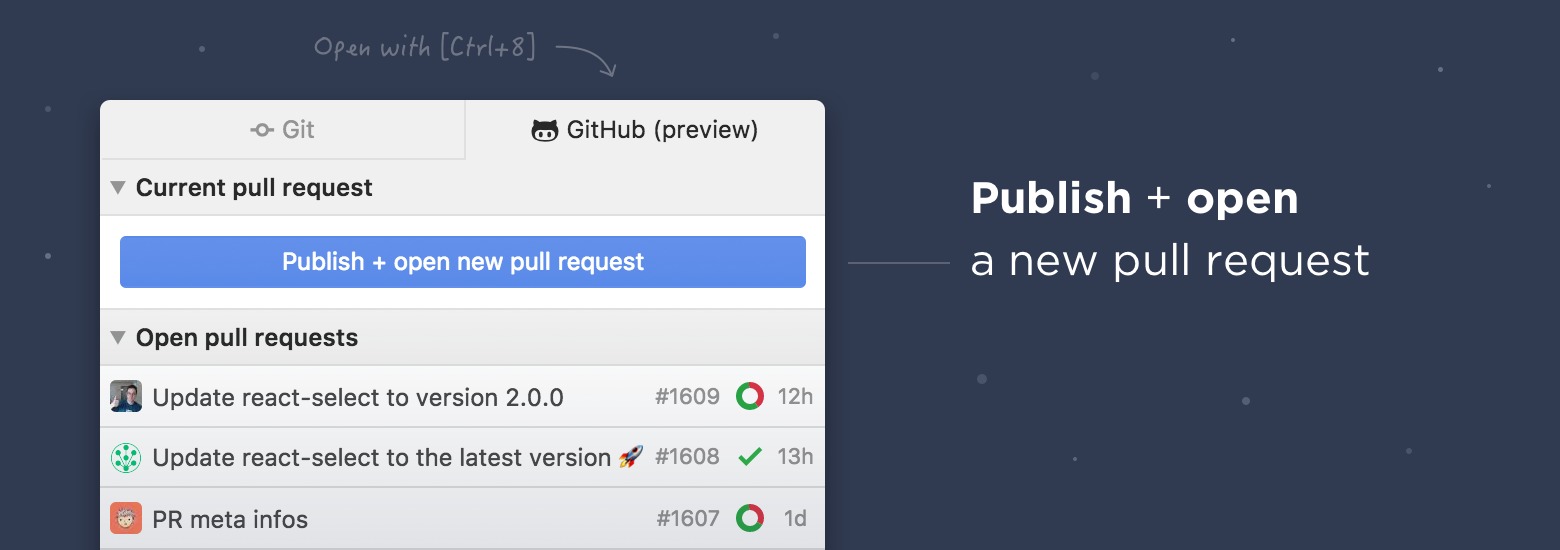 В расширение GitHub для Atom добавили новые функции pull-запросов 3