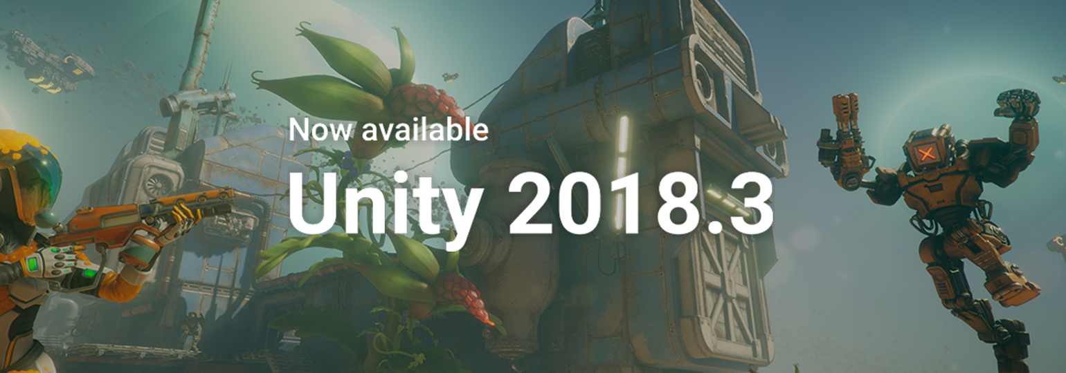 Обложка поста Вышел игровой движок Unity 2018.3