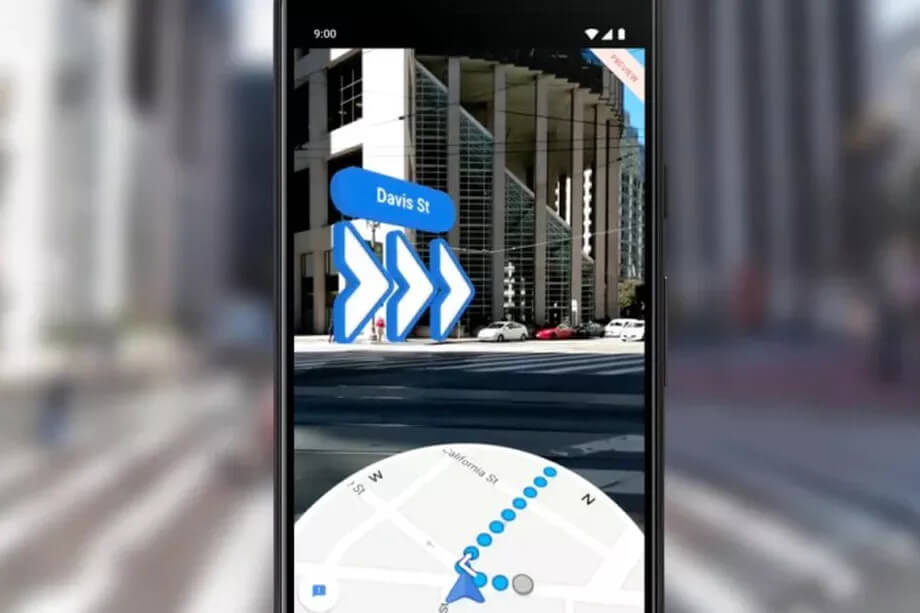 Google начала выкатывать AR-функцию навигации в Google Maps 1