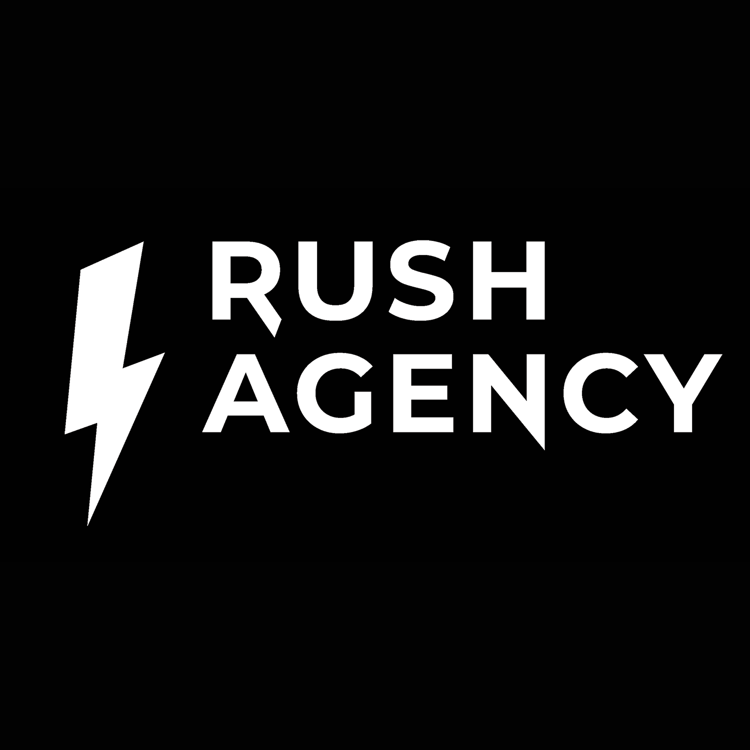 Логотип компании Rush Agency