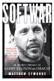 Обложка книги «Войны ПО: реальный портрет Ларри Эллисона и Oracle»